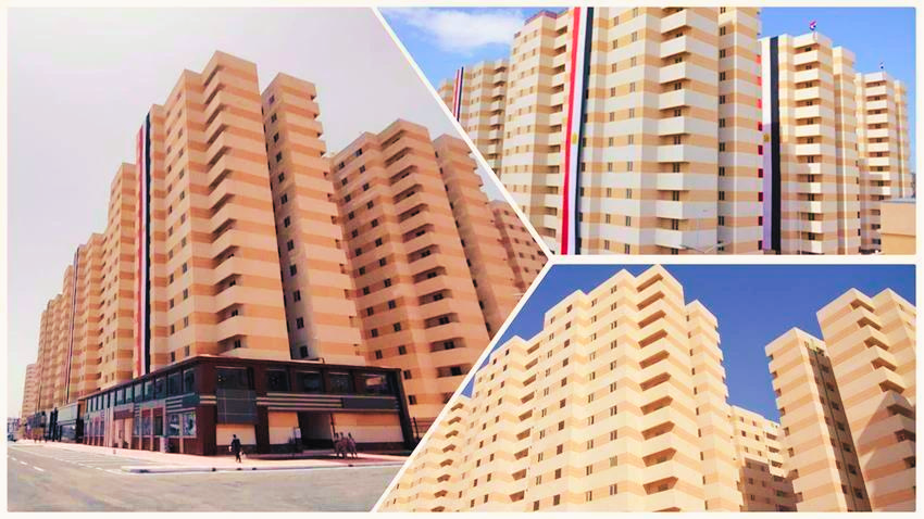 الوحدات السكنية بالمشروع