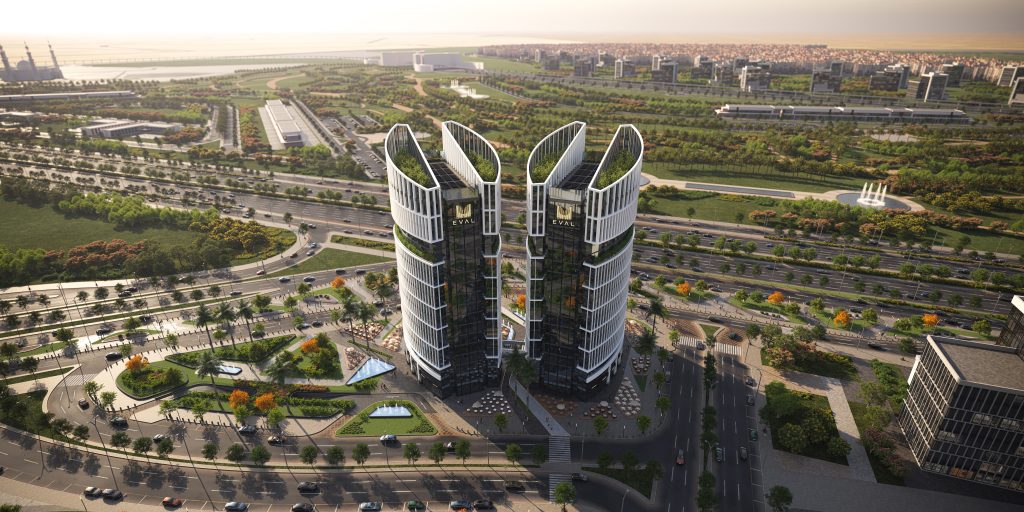 ايفال تاورز EVAL Towers العاصمة الادارية.