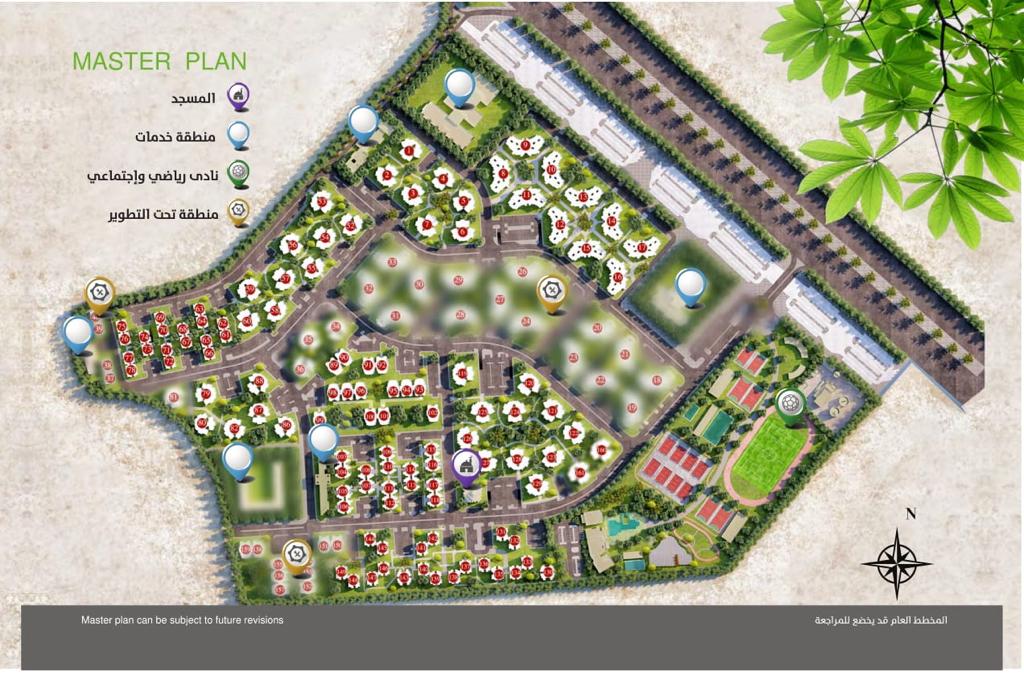 خريطة اشجار سيتي.