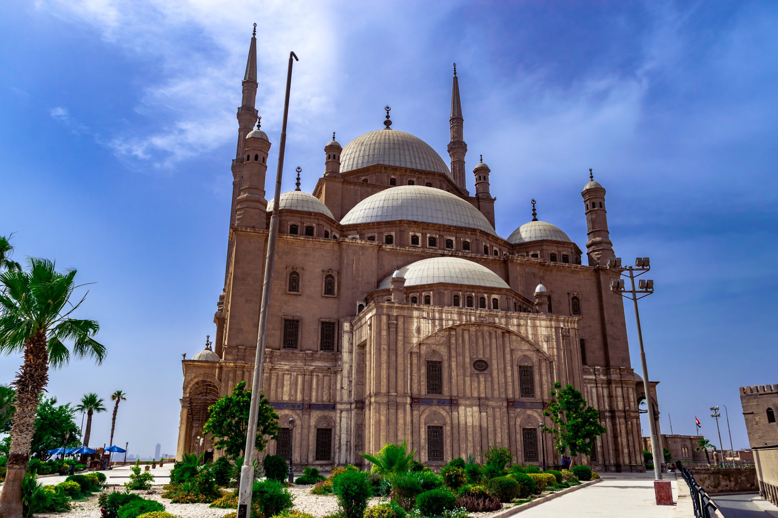 قلعة صلاح الدين الأيوبي أماكن للخروج في الشتاء في مصر.