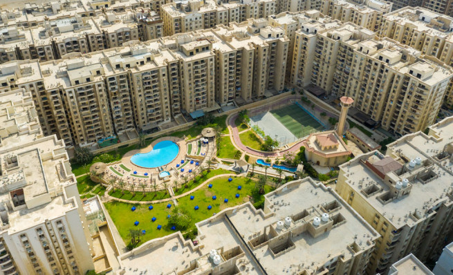 كمبوند الحجاز جاردنز كمبوندات المعادي.