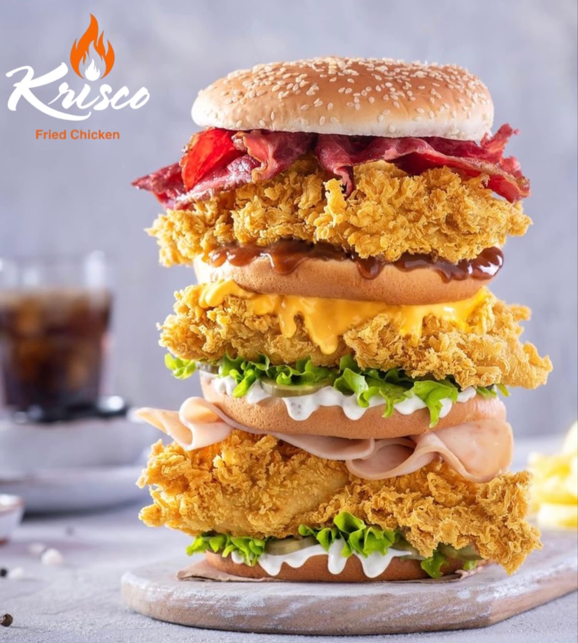 مطعم Krisco Fried Chicken جليم باي.