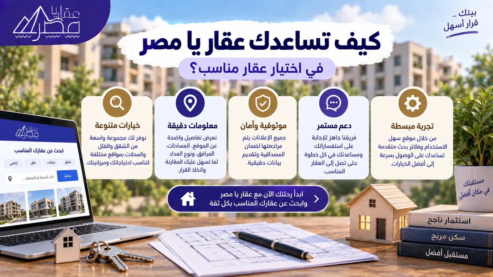 أفضل منصة شراء وتأجير عقارات مرخصة